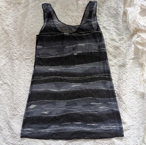 Vintage Striped Sleeveless Dress